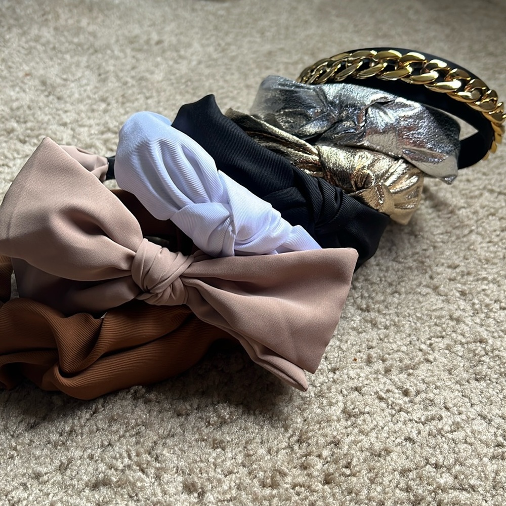 7 Never Worn Headbands